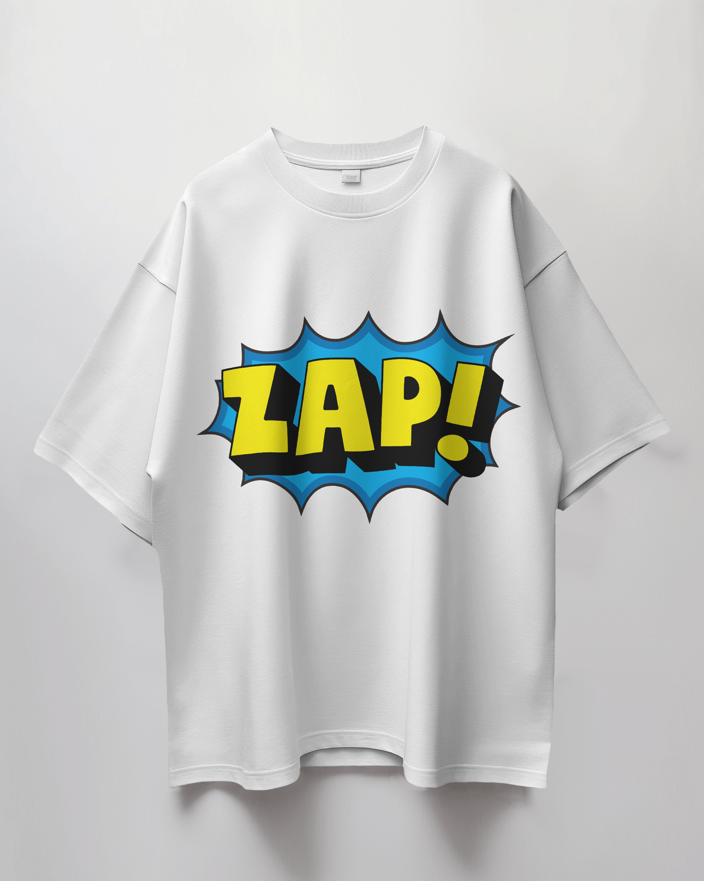 Zap Comic Bubble Terry Oversized T-Shirt