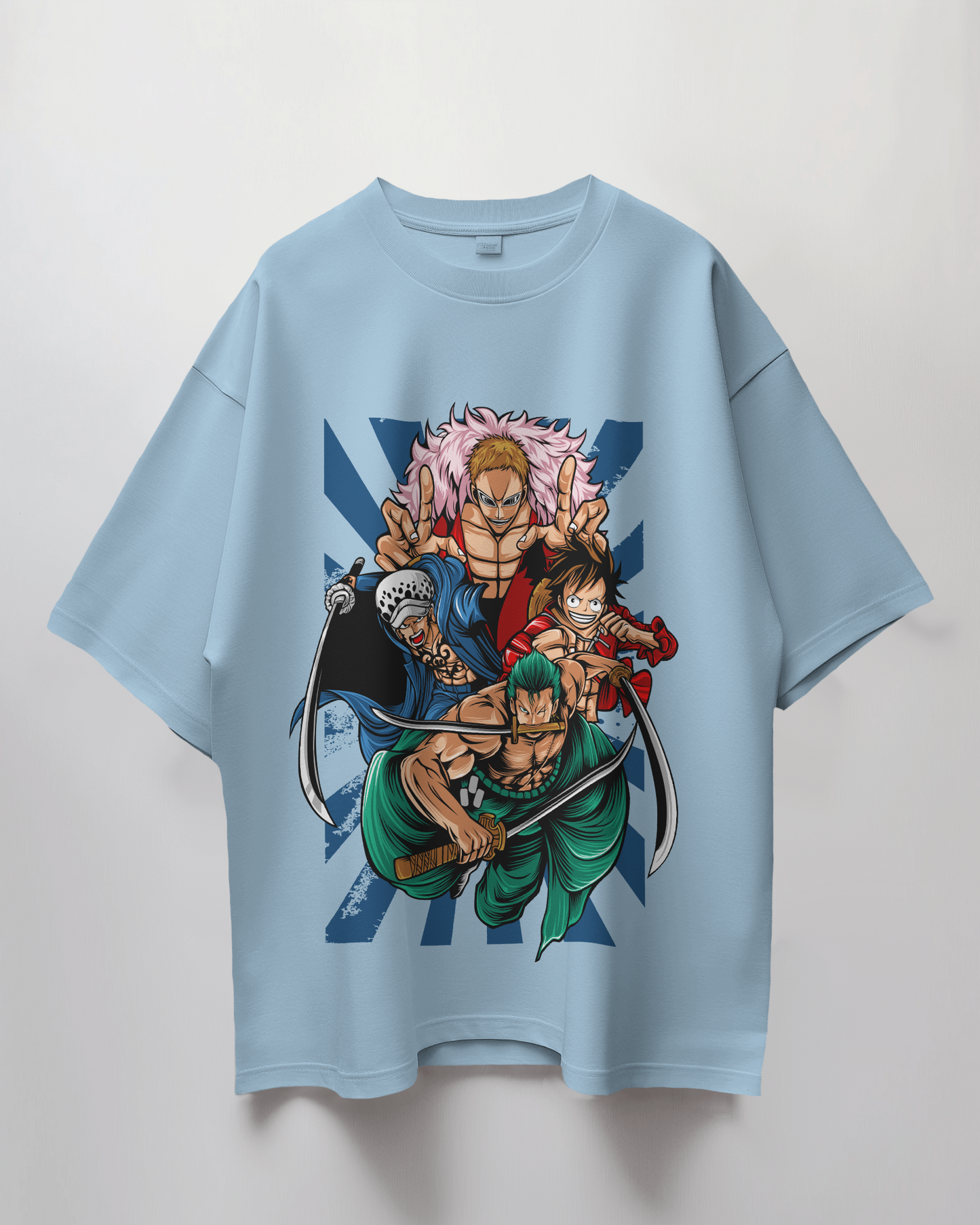 One Piece Team Attack Terry Oversized T-Shirt