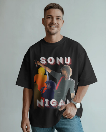 Sonu Nigam Unisex Oversized T-Shirt