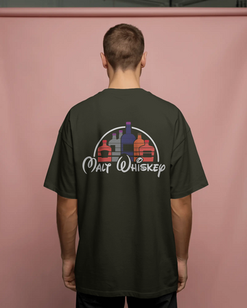 Malt Whiskey Oversized Tee