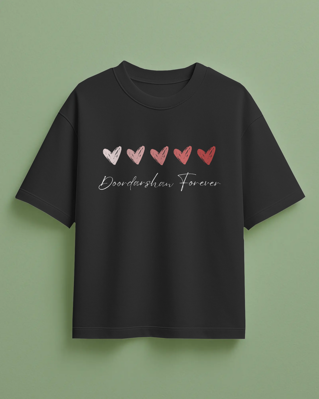 Doordarshan Forever – Minimal Oversized Tee