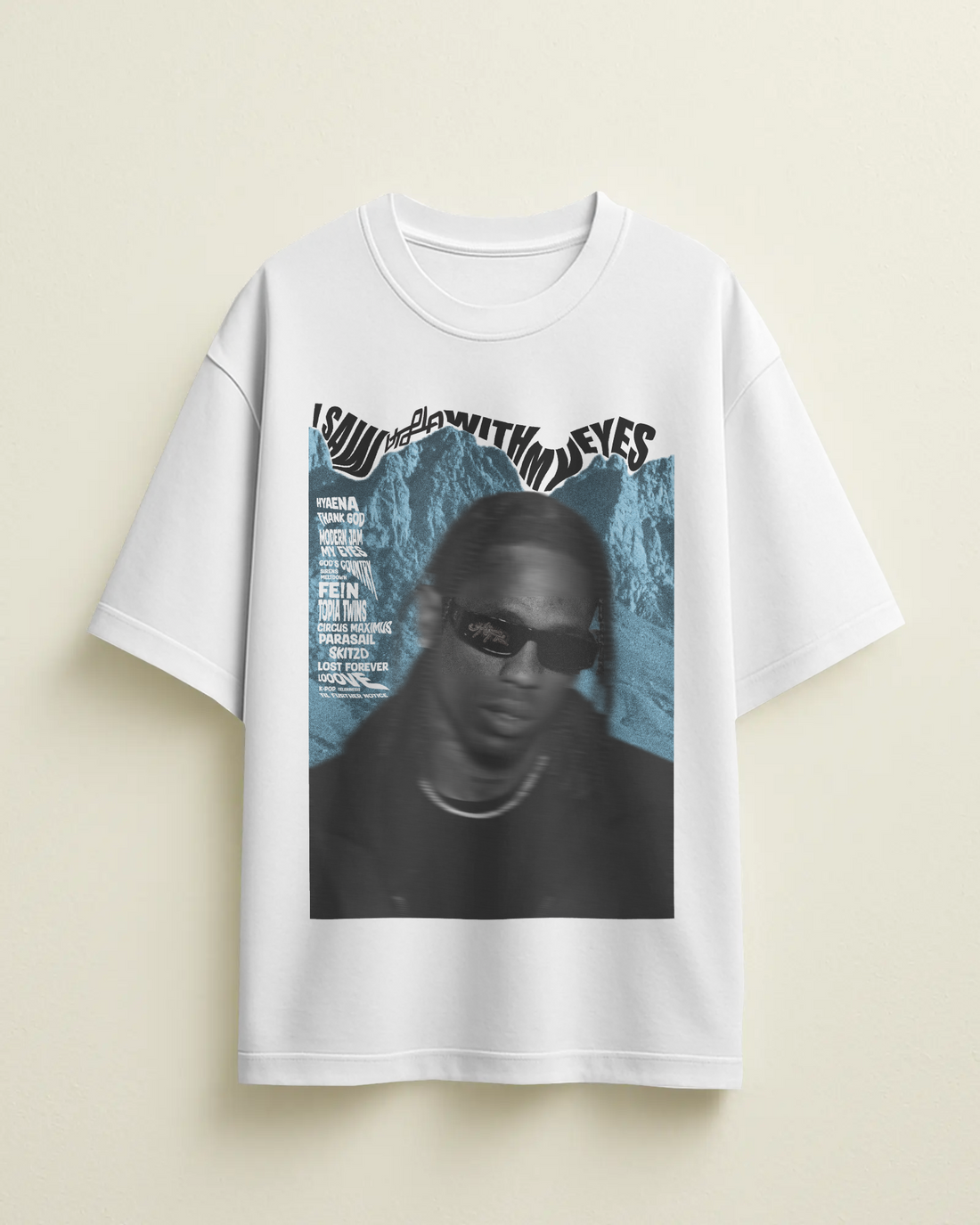 Travis Scott – India Tour 2025 Unisex Oversized T-Shirt