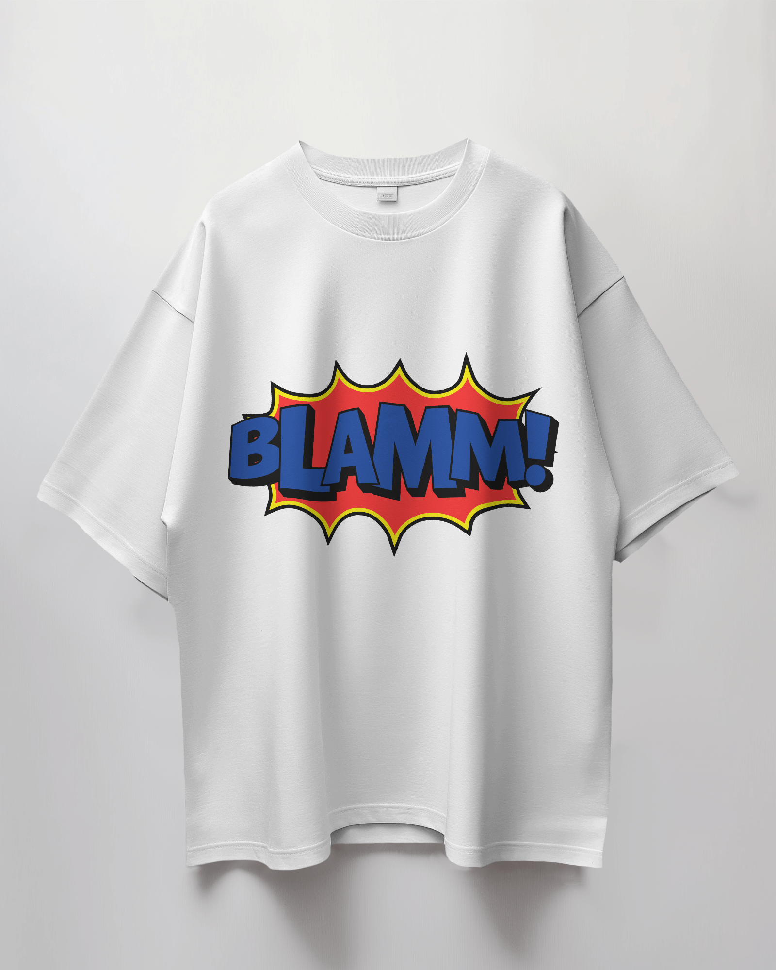 Blamm Comic Bubble Terry Oversized T-Shirt