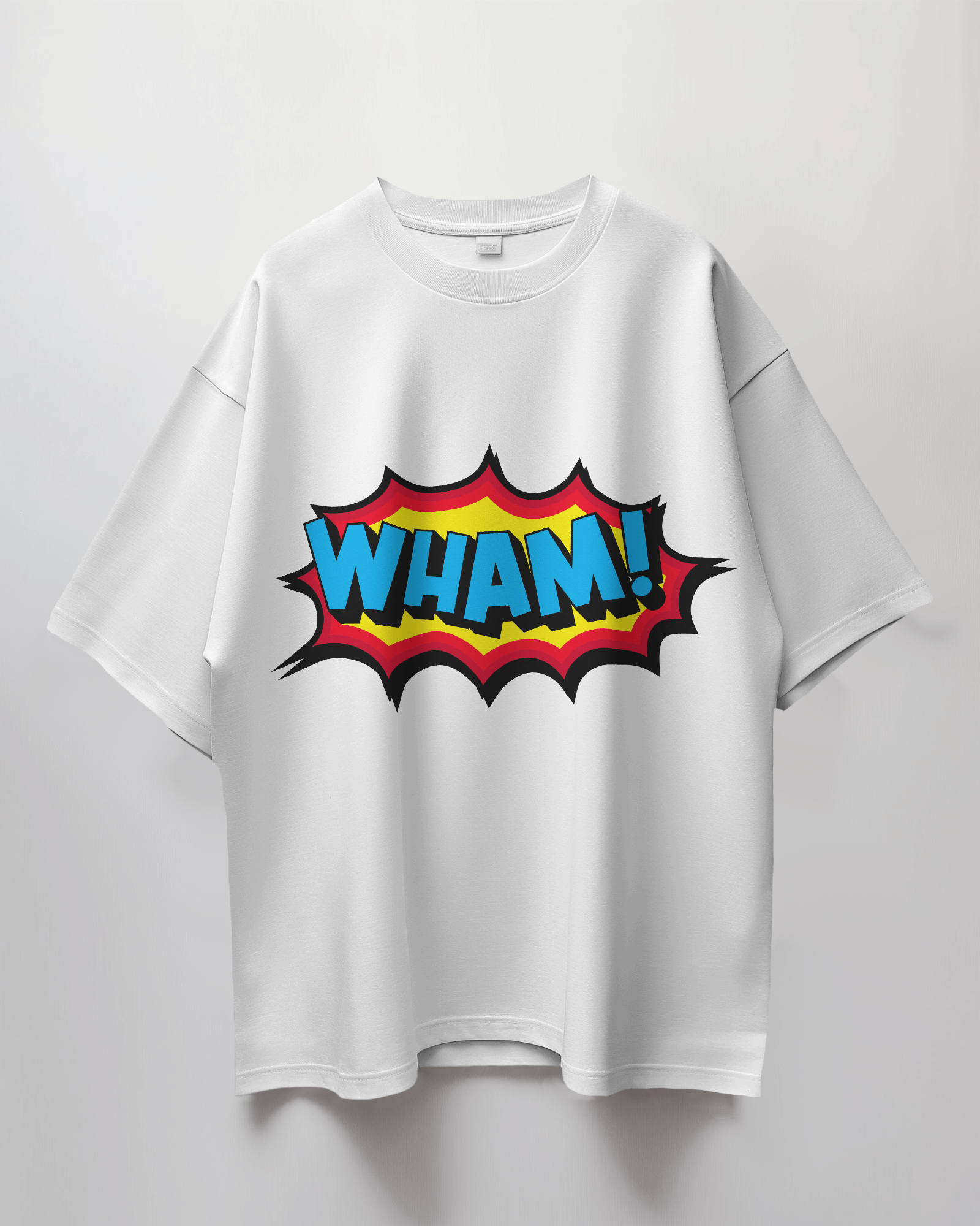 Wham Comic Bubble Terry Oversized T-Shirt