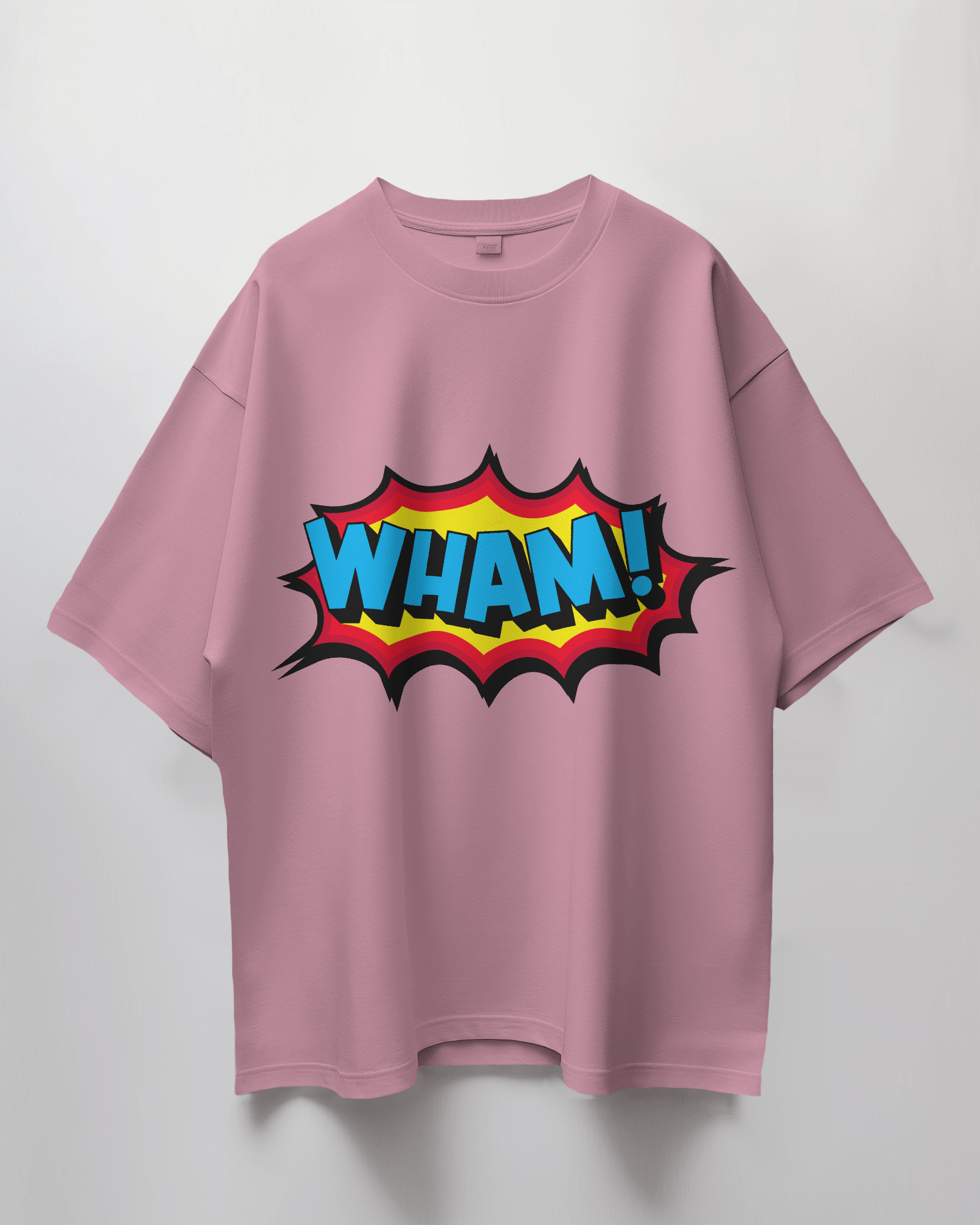 Wham Comic Bubble Terry Oversized T-Shirt