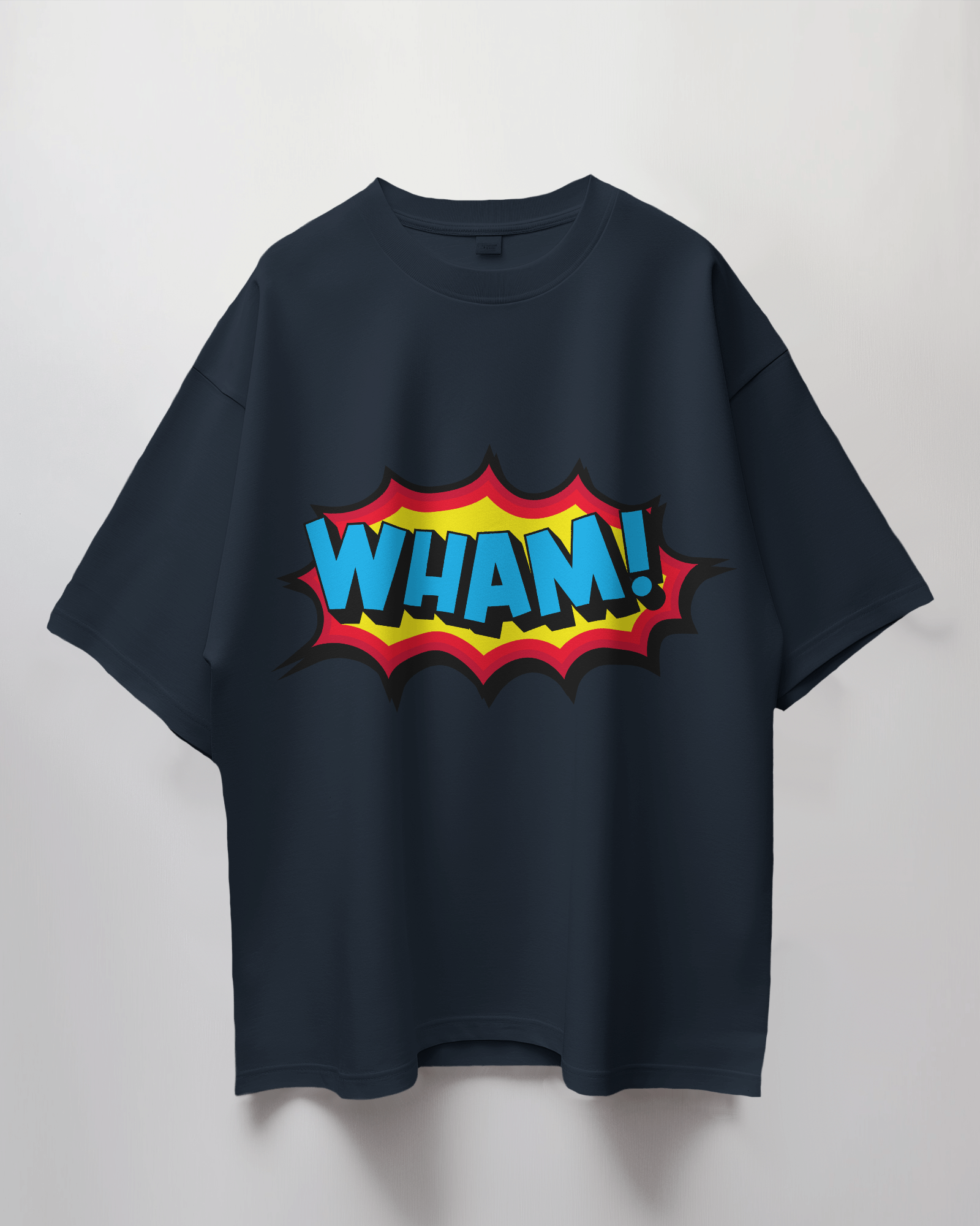 Wham Comic Bubble Terry Oversized T-Shirt