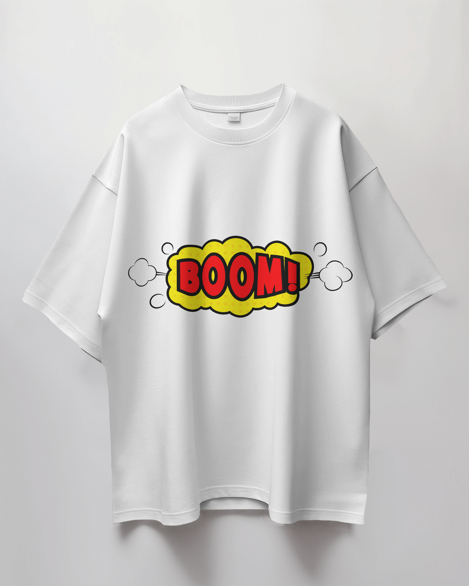 Boom Comic Bubble Terry Oversized T-Shirt