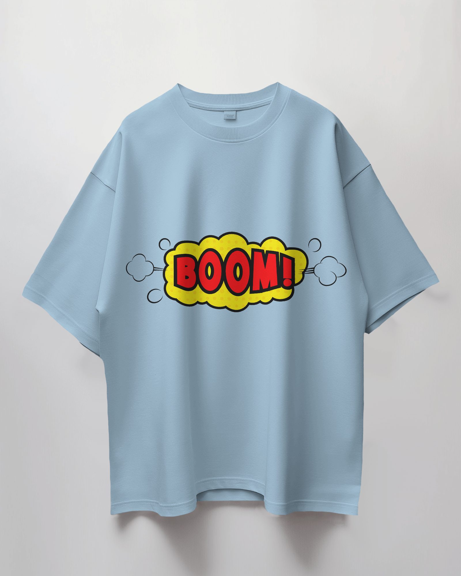 Boom Comic Bubble Terry Oversized T-Shirt