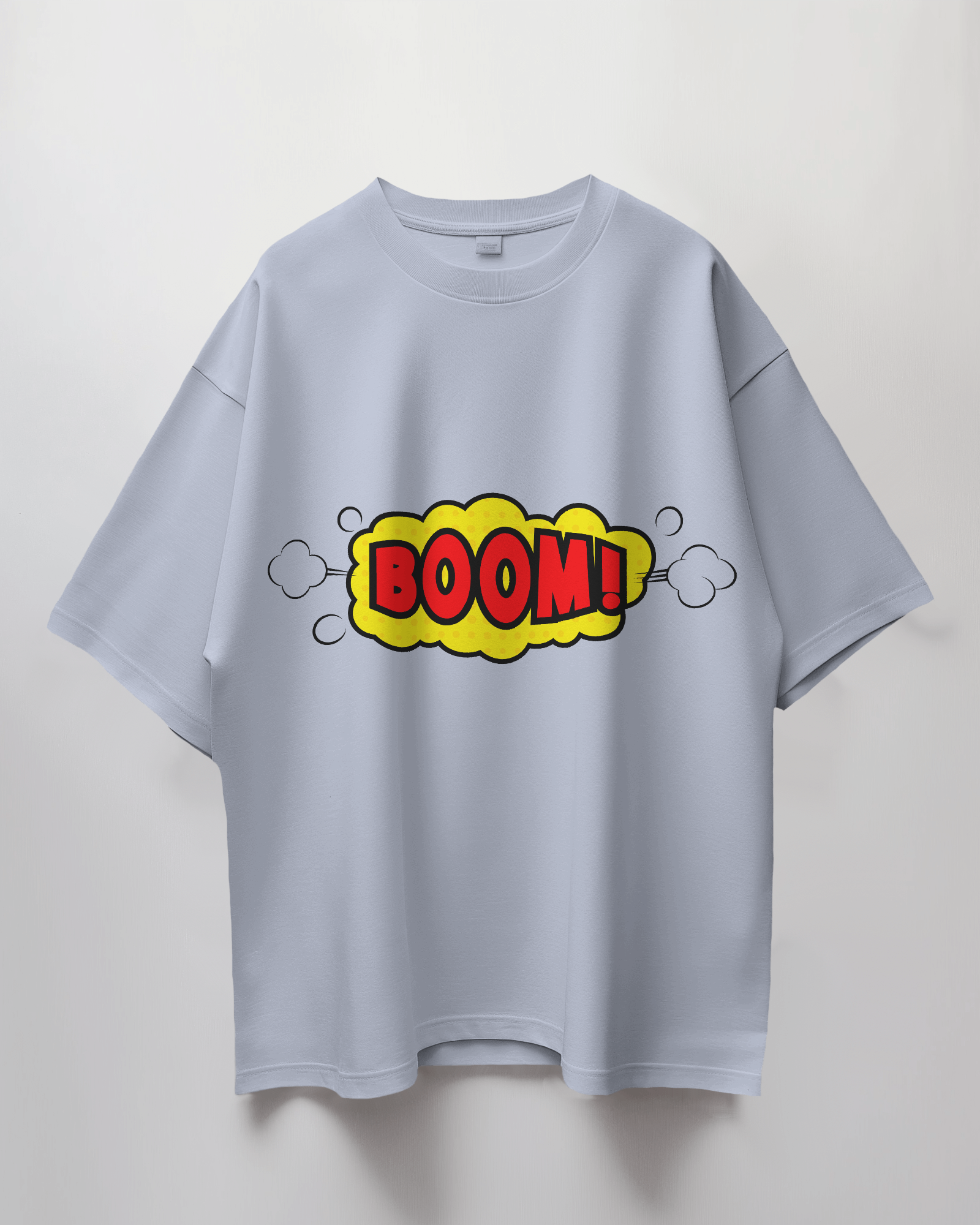 Boom Comic Bubble Terry Oversized T-Shirt