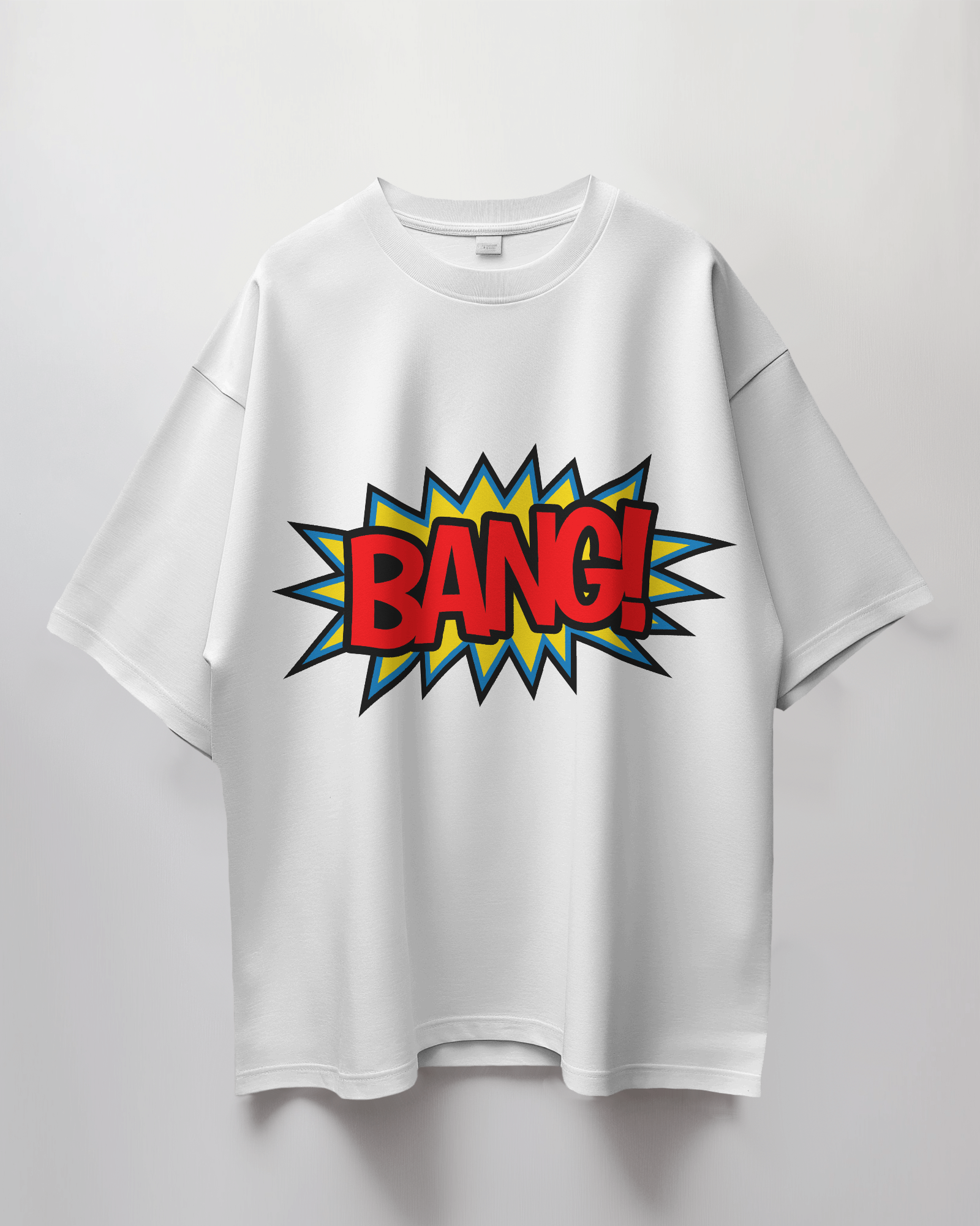 Bang Comic Bubble Terry Oversized T-Shirt