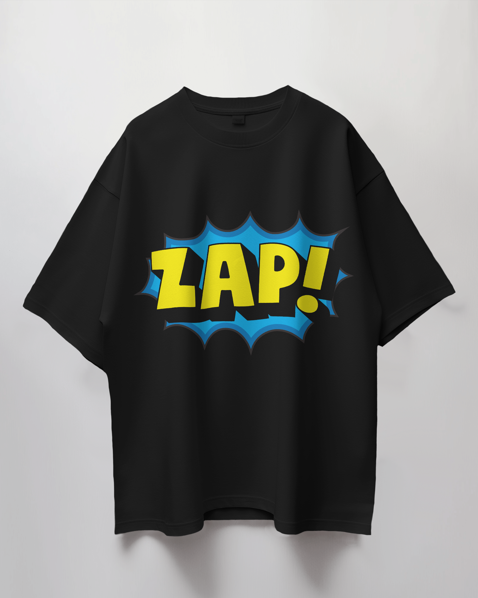 Zap Comic Bubble Terry Oversized T-Shirt