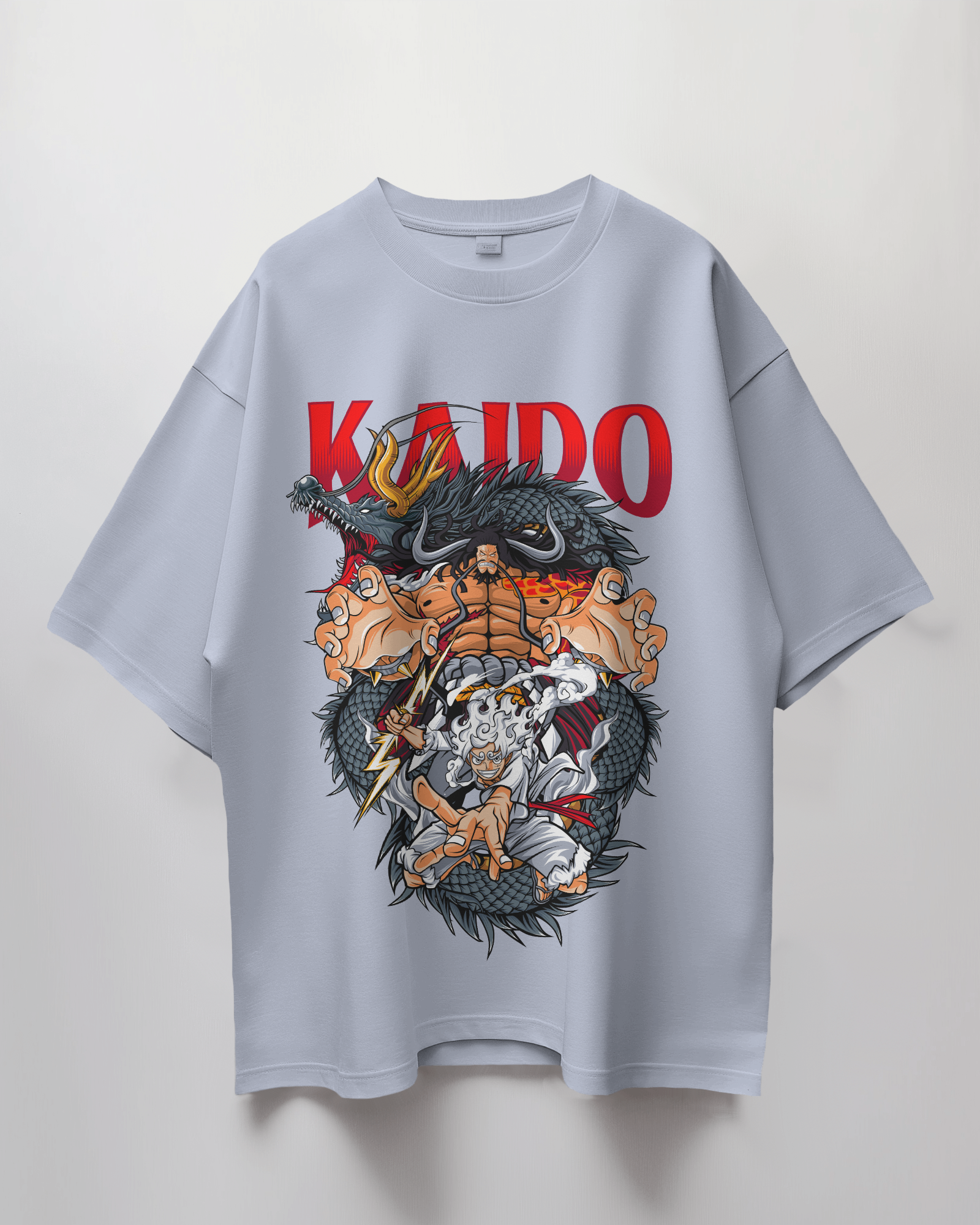 One Piece Kaido Terry Oversized T-Shirt