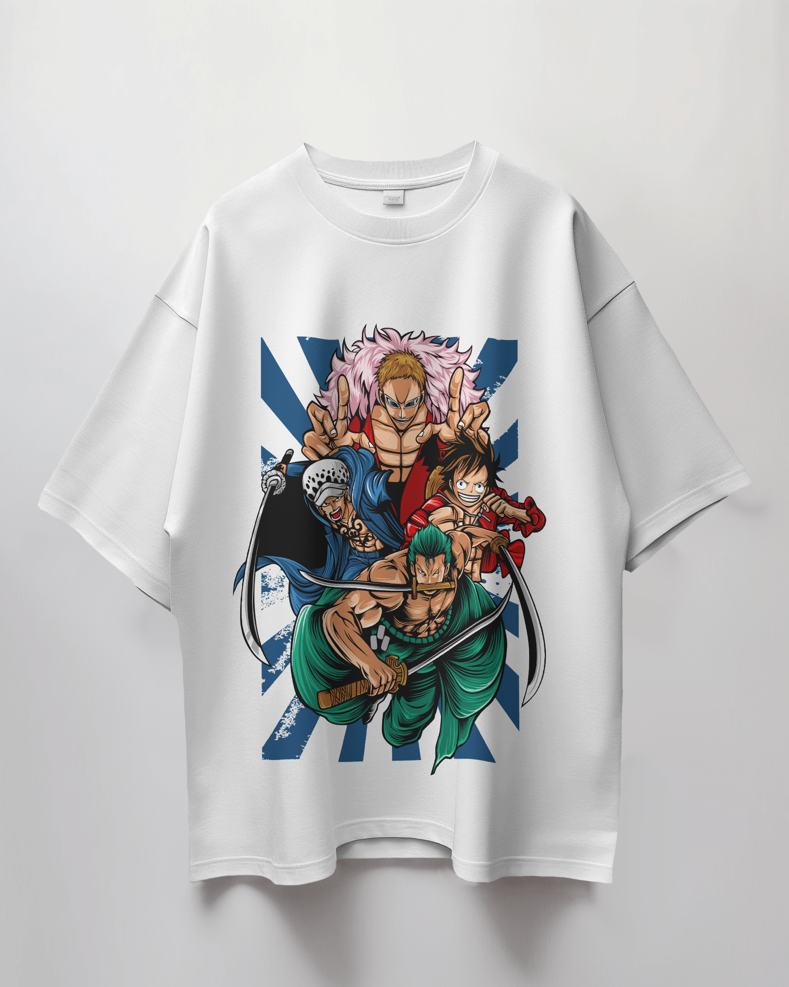 One Piece Team Attack Terry Oversized T-Shirt