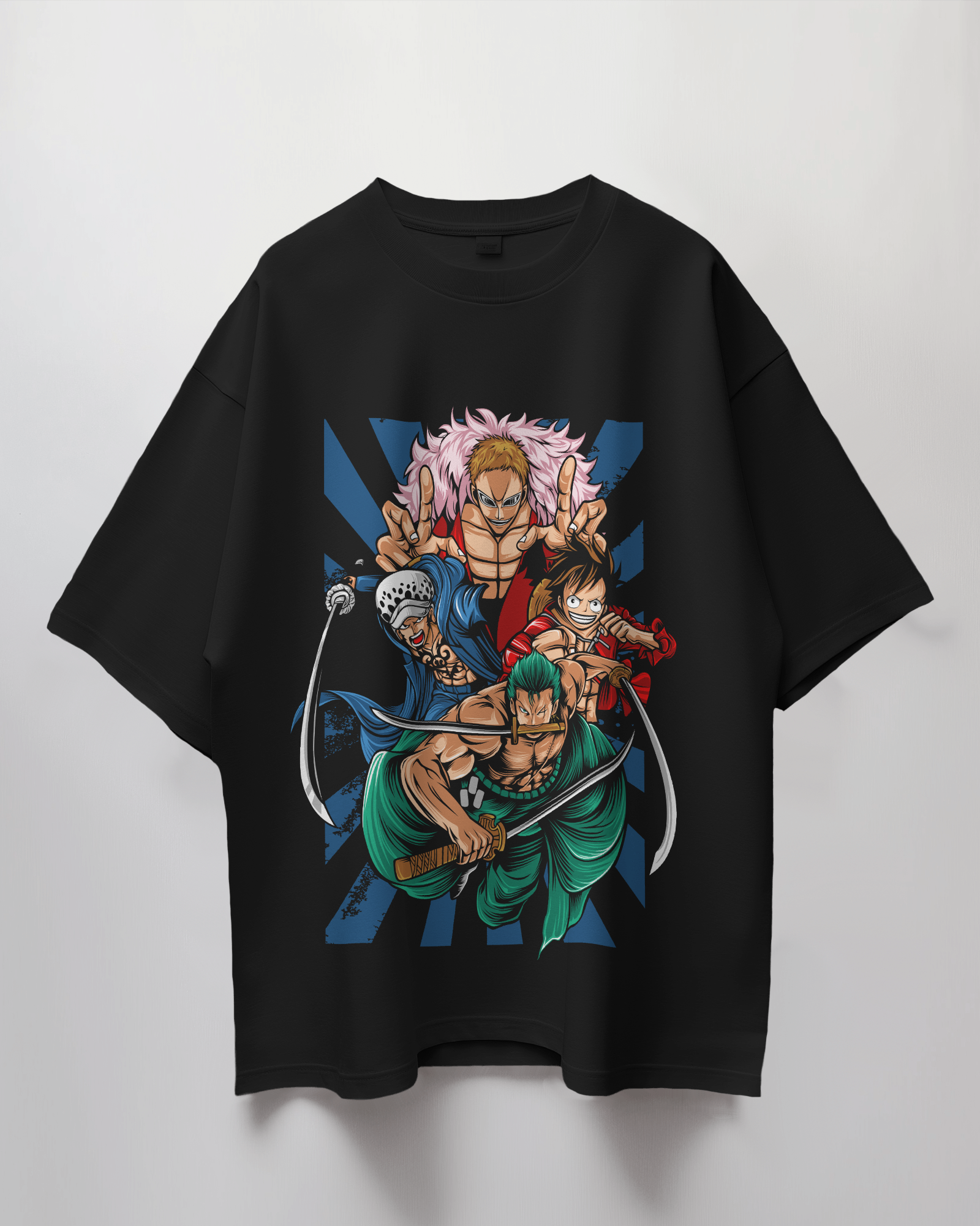 One Piece Team Attack Terry Oversized T-Shirt