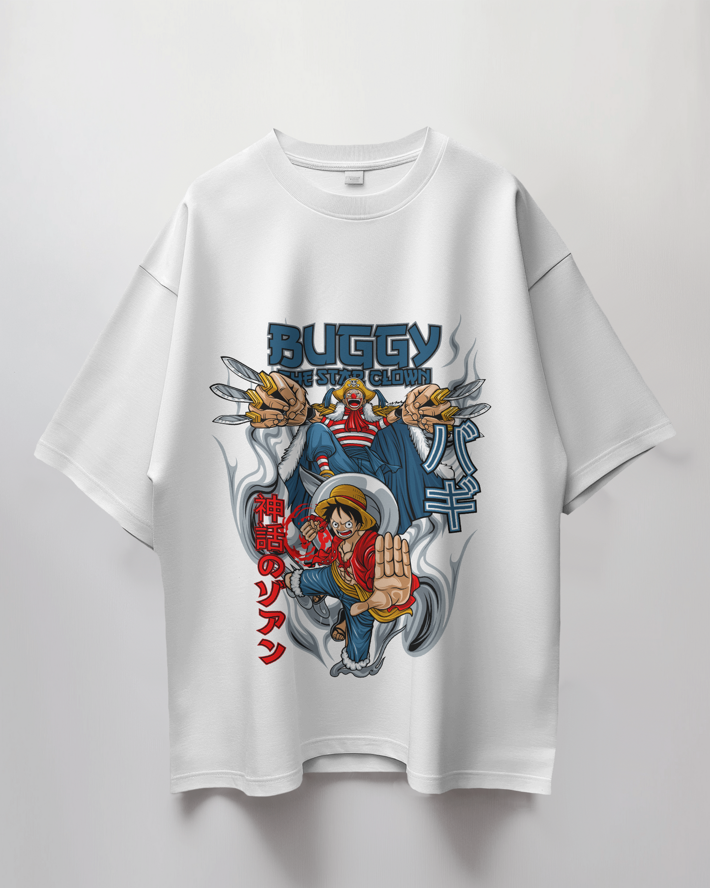 One Piece Buggy Terry Oversized T-Shirt