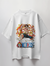One Piece Monkey D. Luffy Terry Oversized T-Shirt