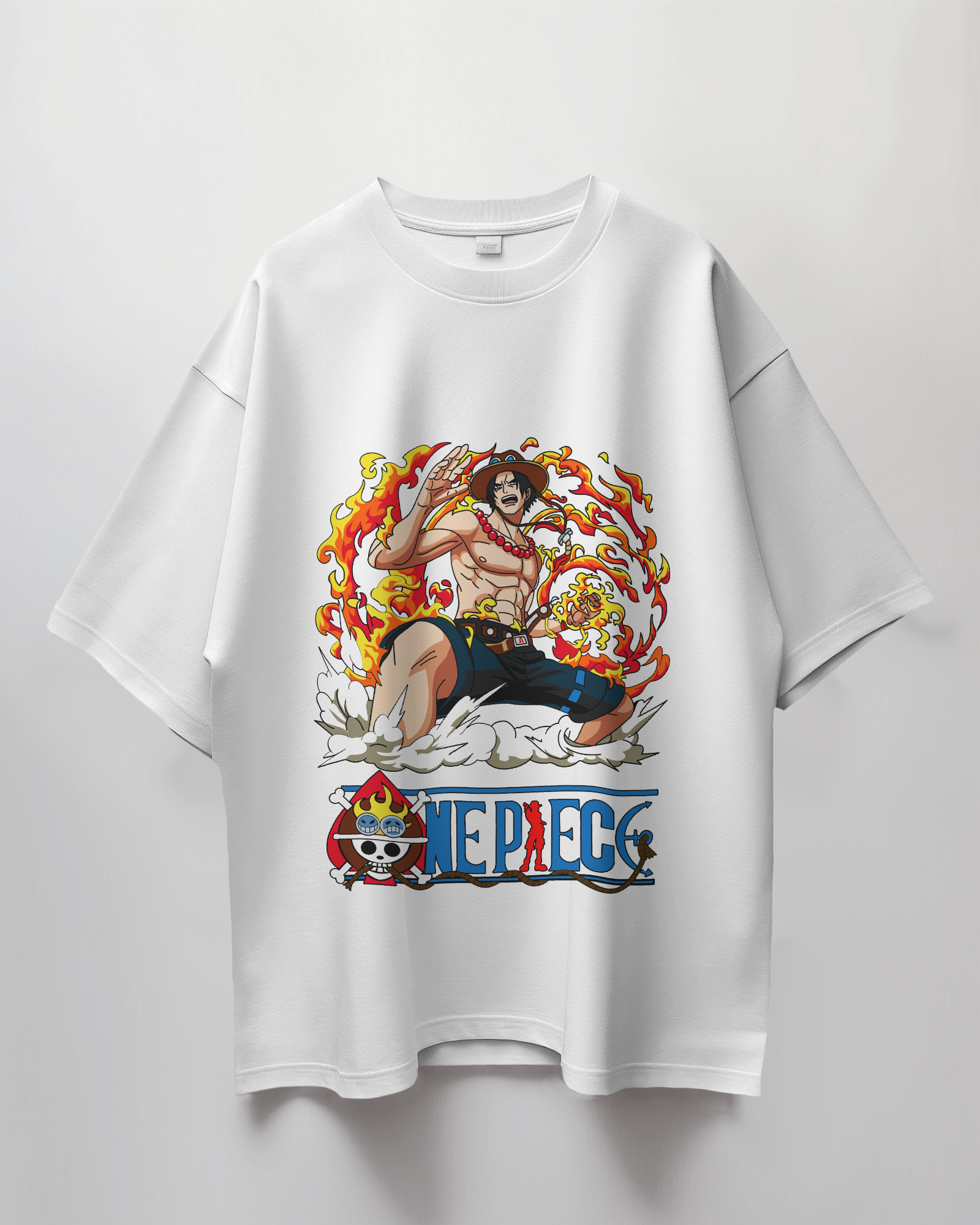 One Piece Monkey D. Luffy Terry Oversized T-Shirt