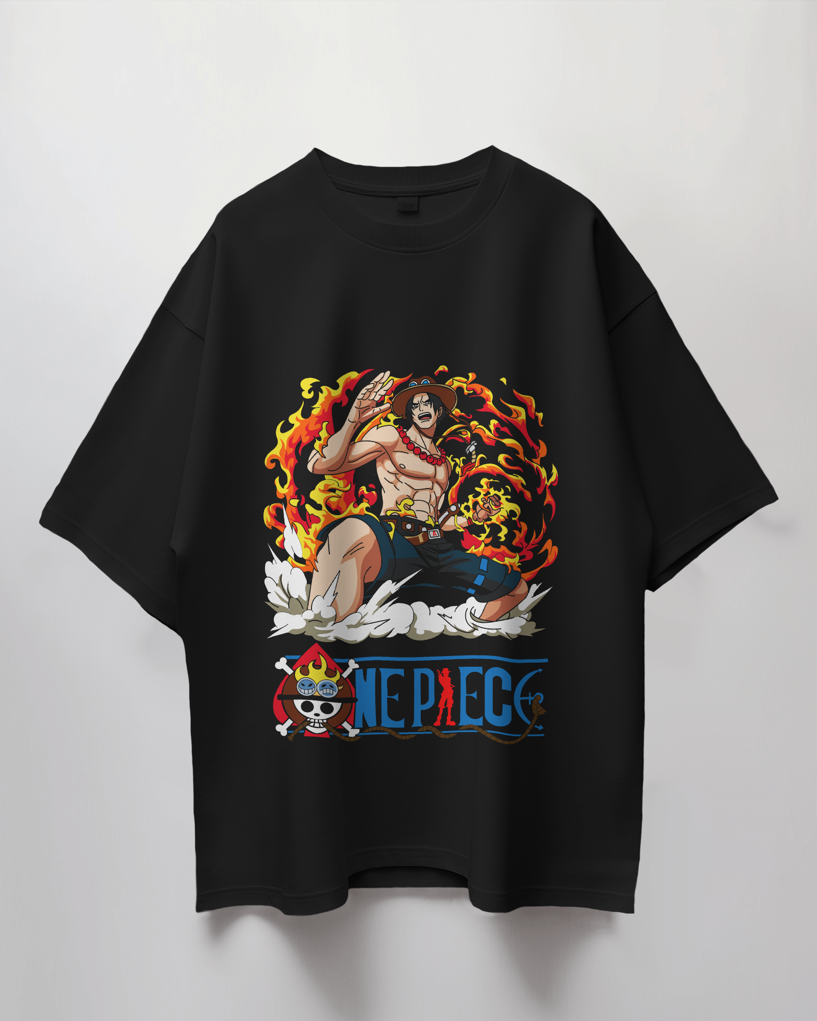 One Piece Monkey D. Luffy Terry Oversized T-Shirt