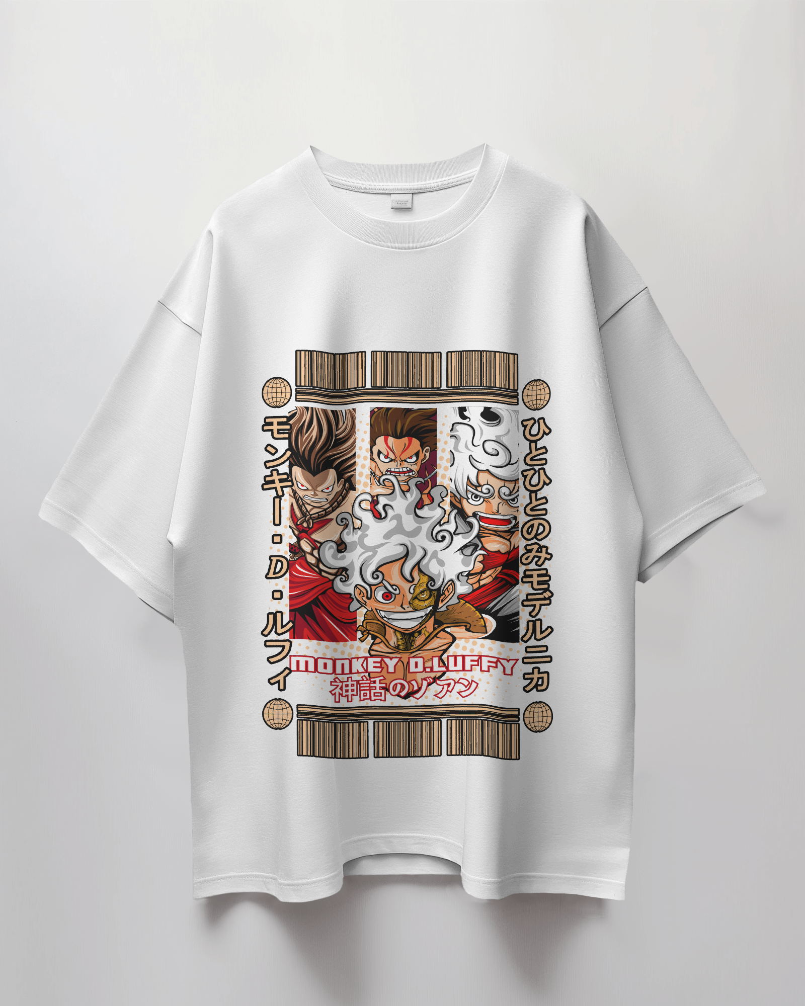 One Piece Monkey Terry Oversized T-Shirt