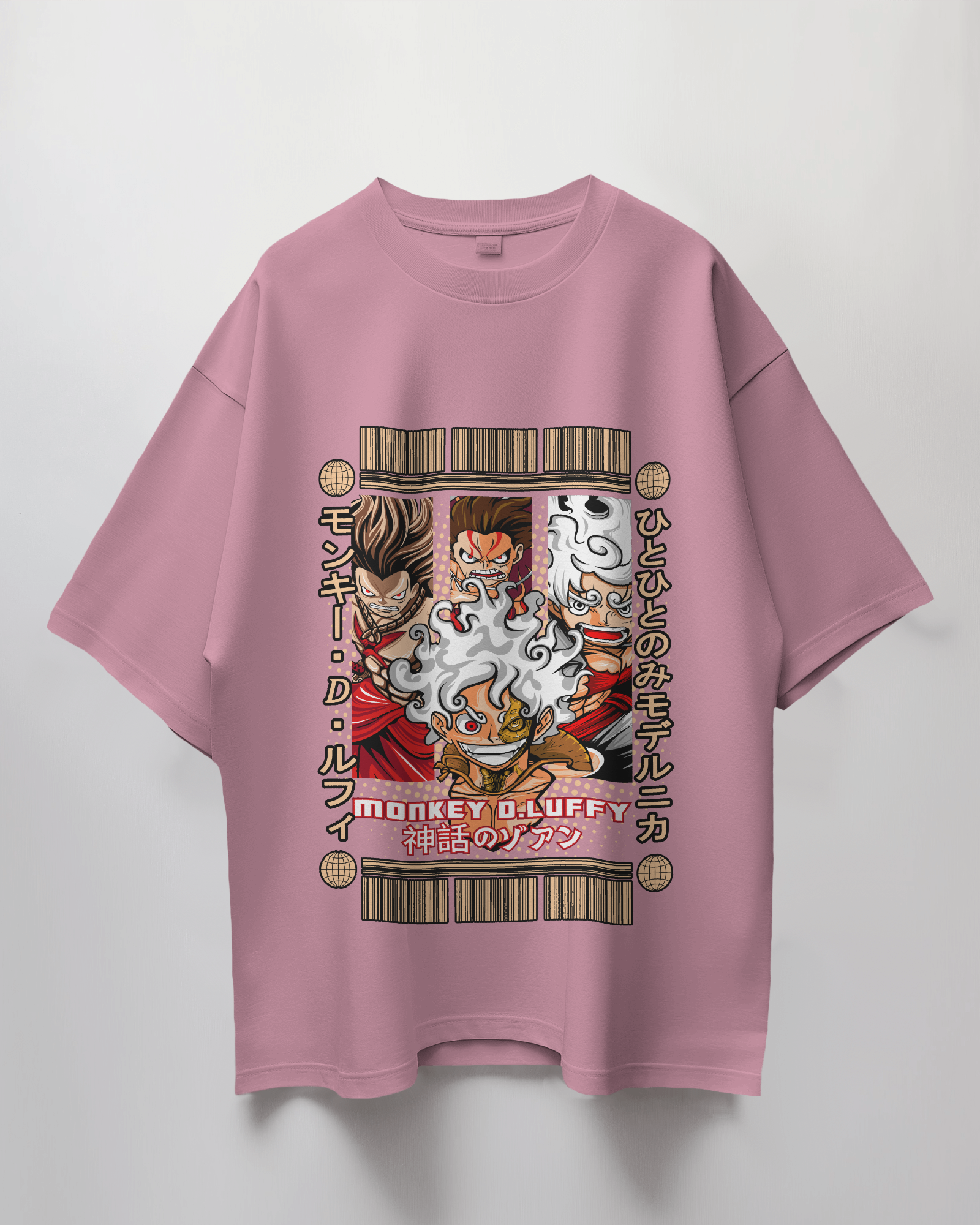 One Piece Monkey Terry Oversized T-Shirt