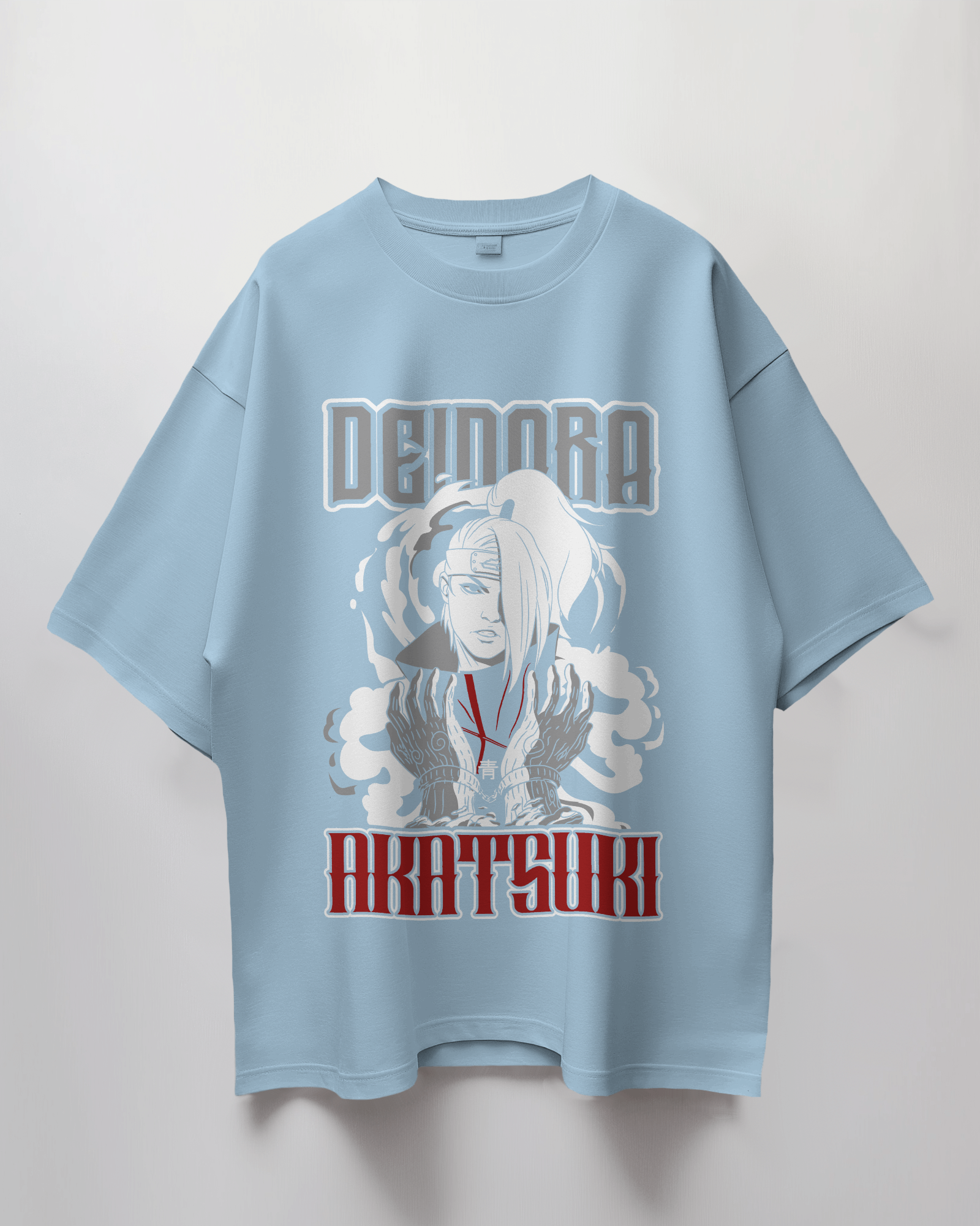 Deidara Akatsuki Terry Oversized T-Shirt