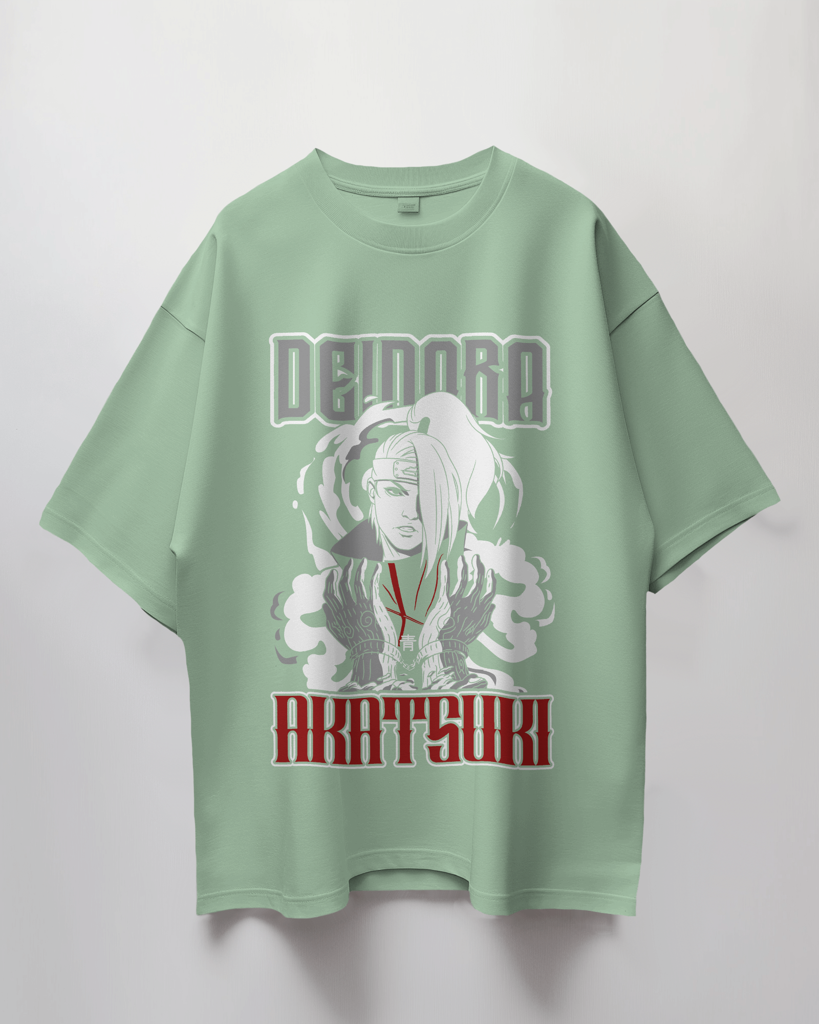 Deidara Akatsuki Terry Oversized T-Shirt