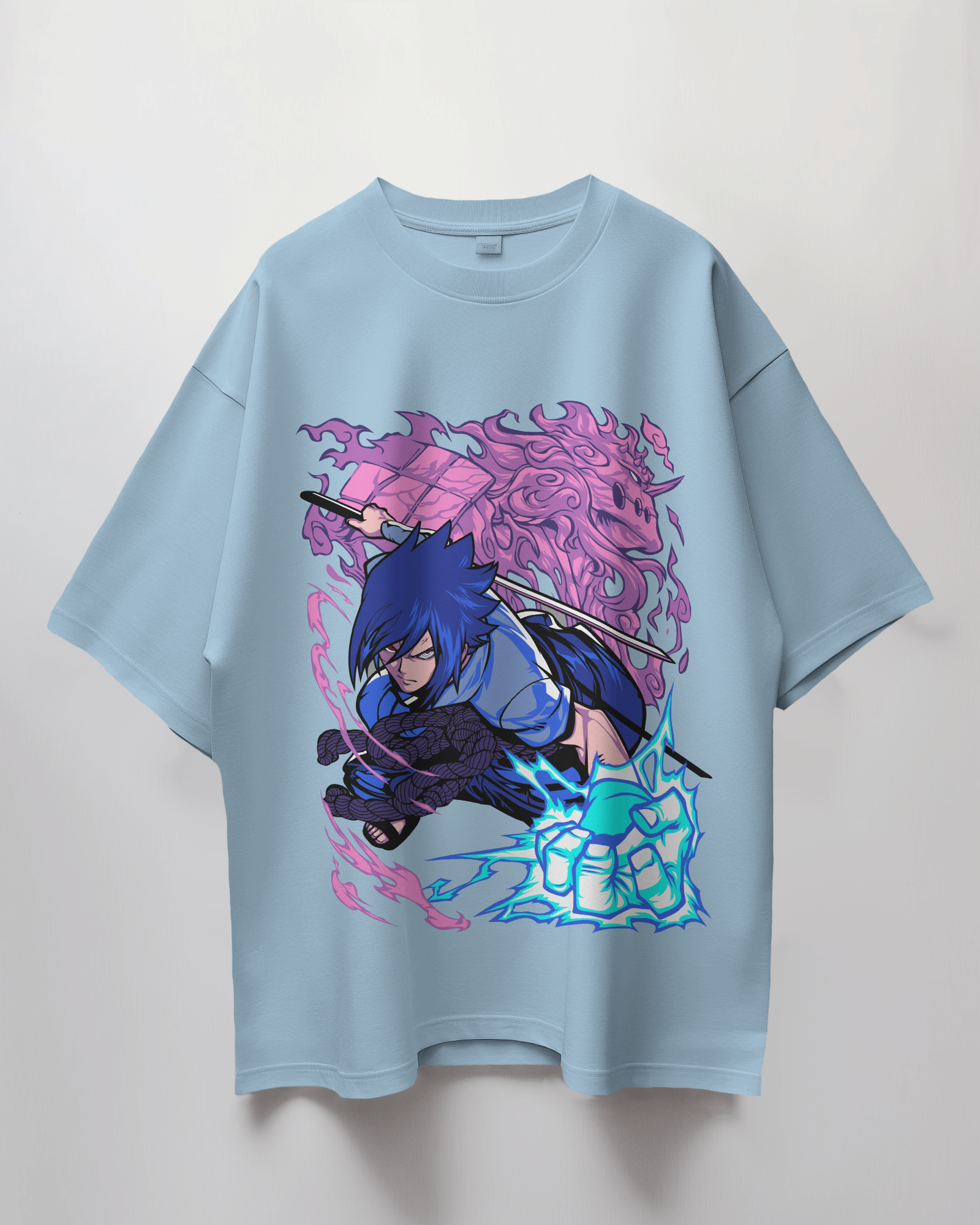 Sasuke Terry Oversized T-Shirt