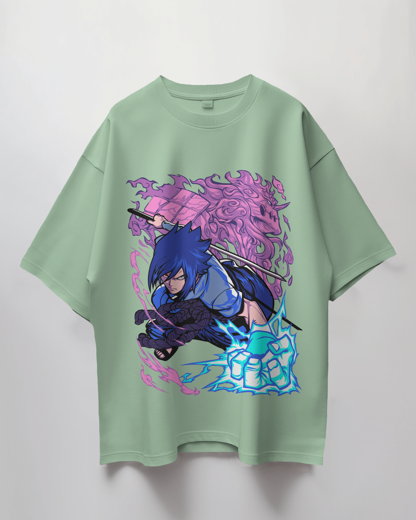 Sasuke Terry Oversized T-Shirt