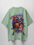 Naruto Sasuke Sakura Terry Oversized T-Shirt