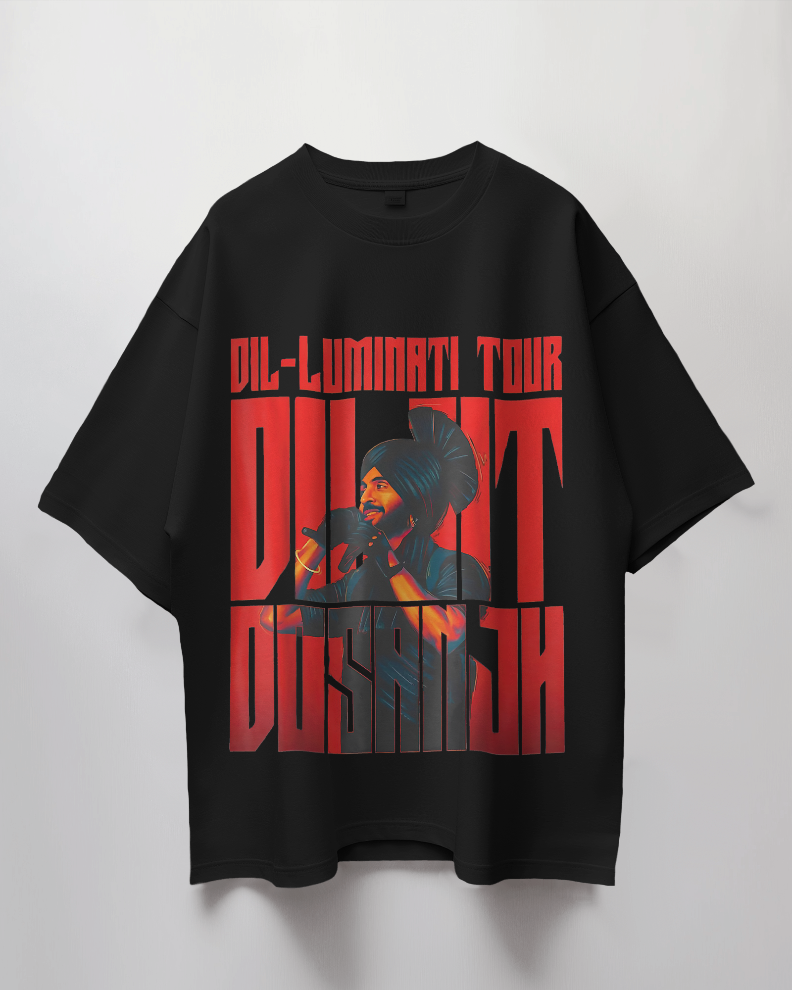 Diljit Dosanjh Dil-Luminati Tour Terry Oversized T-Shirt