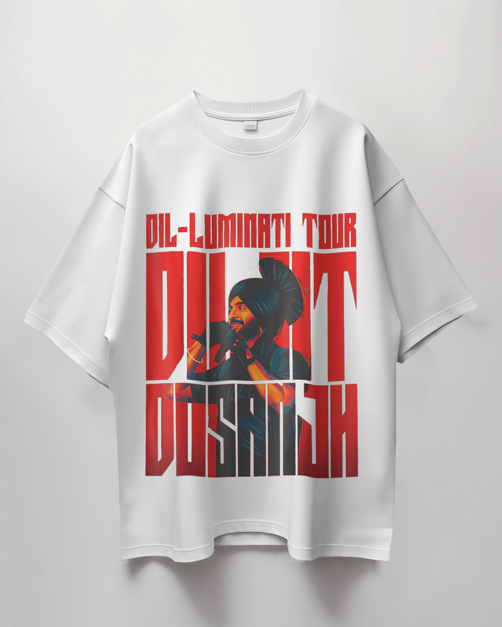 Diljit Dosanjh Dil-Luminati Tour Terry Oversized T-Shirt