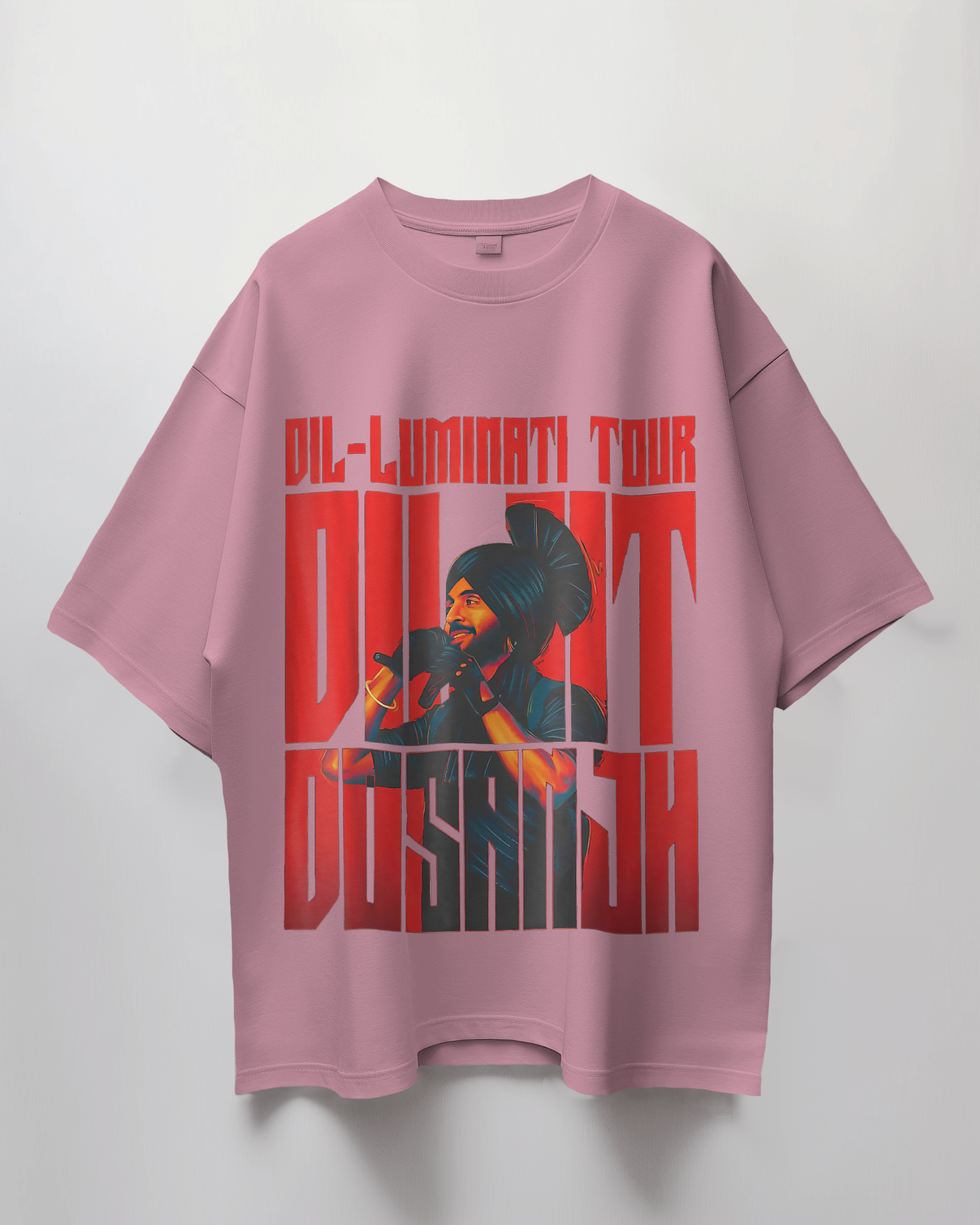 Diljit Dosanjh Dil-Luminati Tour Terry Oversized T-Shirt