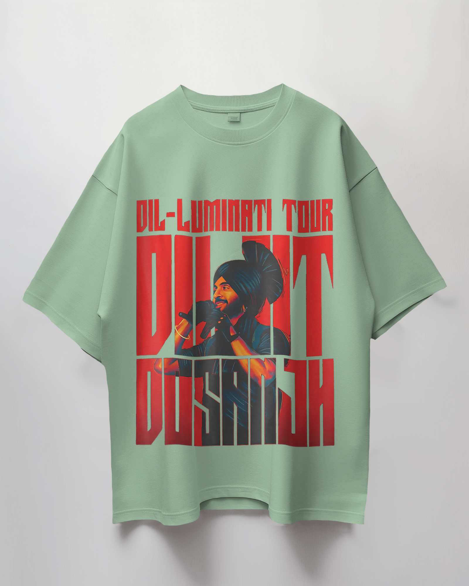 Diljit Dosanjh Dil-Luminati Tour Terry Oversized T-Shirt