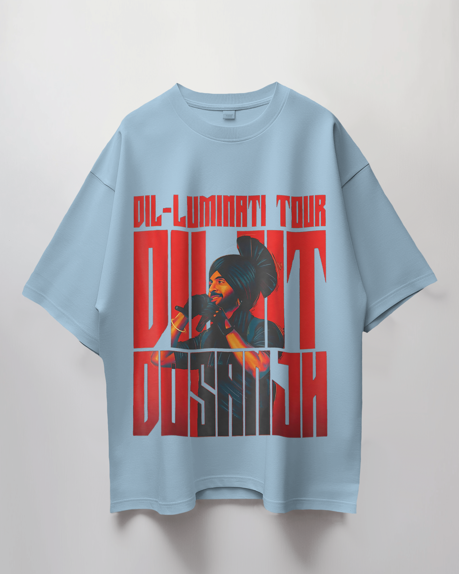 Diljit Dosanjh Dil-Luminati Tour Terry Oversized T-Shirt