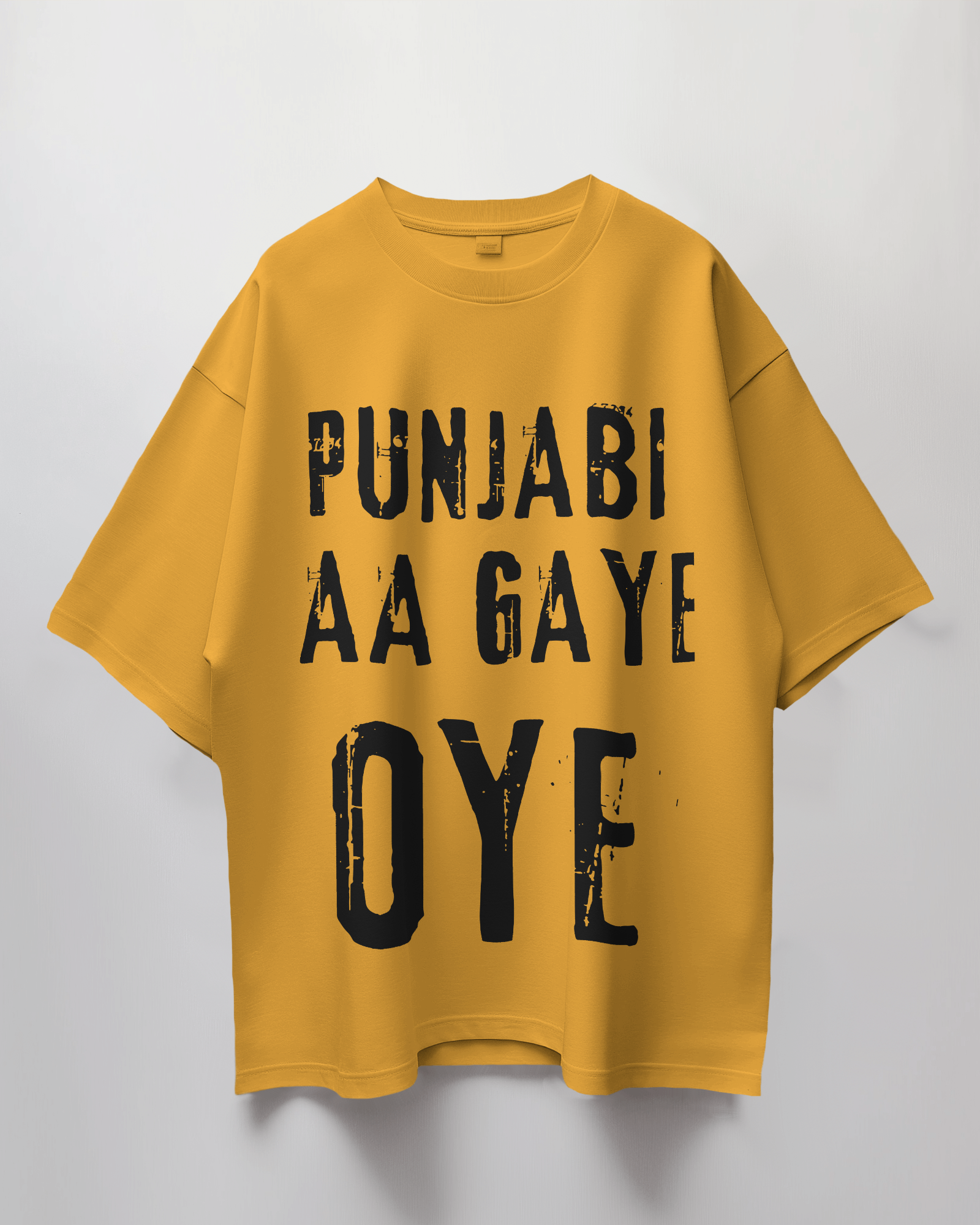 Diljit Dosanjh Punjabi Aa Gaye Oye Oversized T-Shirt