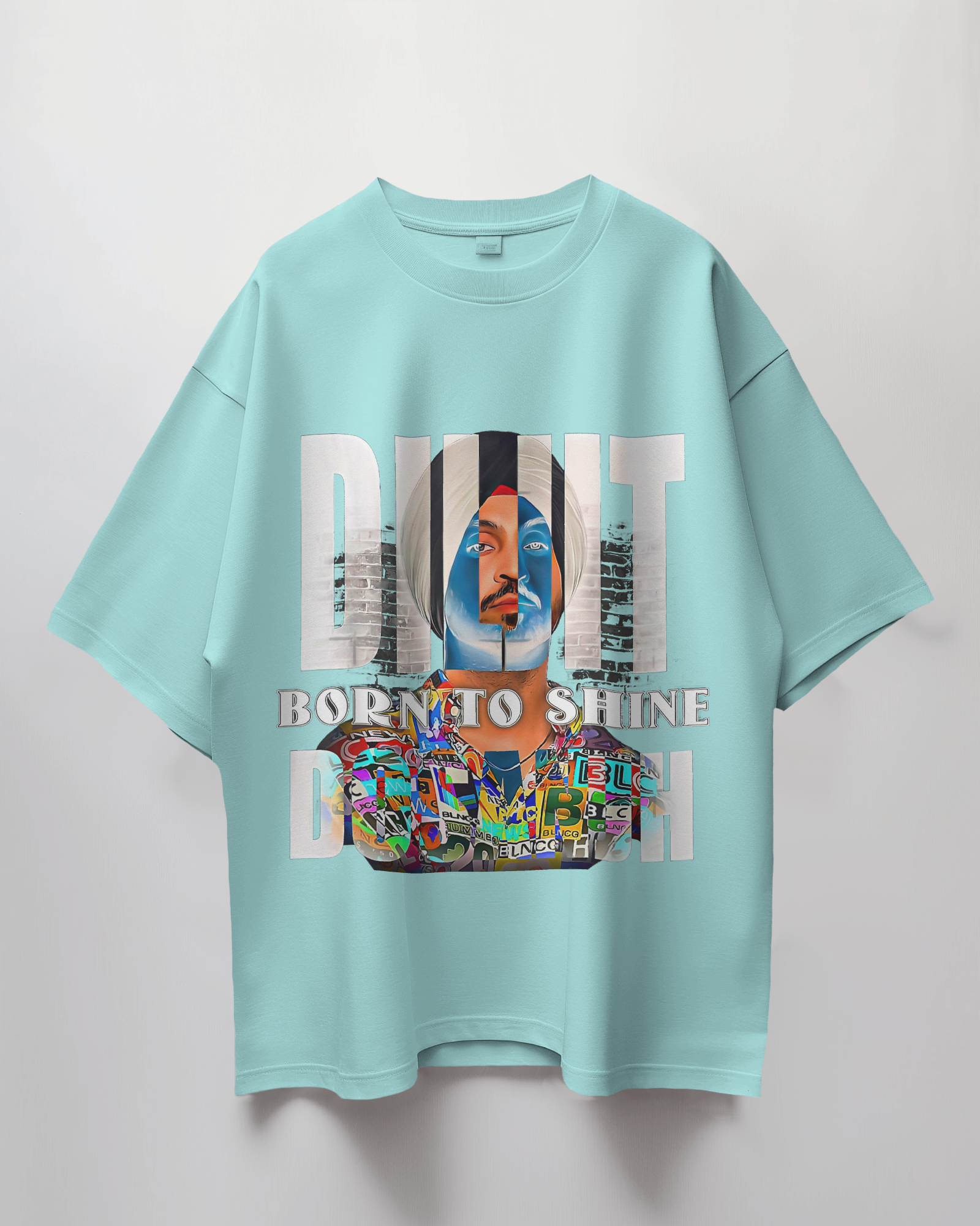 Diljit Dosanjh Born To Shine Oversized T-Shirt