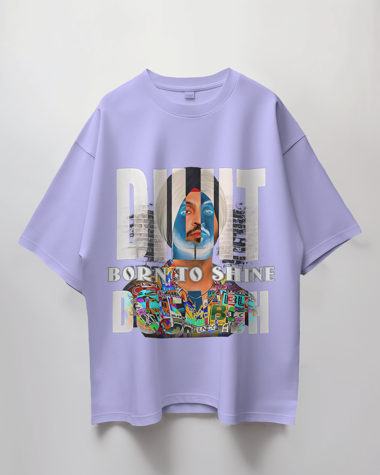 Diljit Dosanjh Born To Shine Oversized T-Shirt