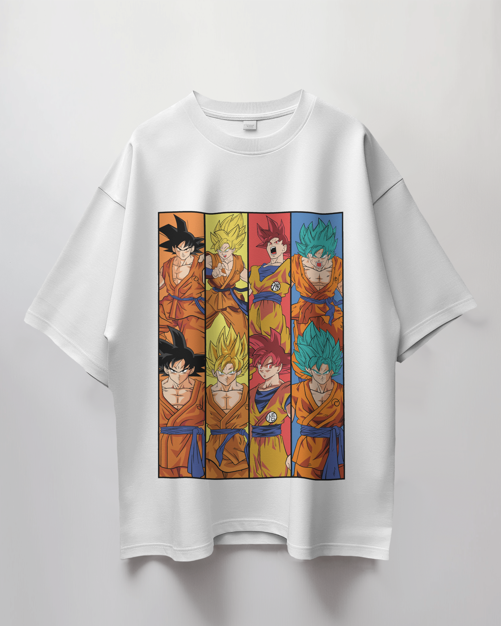 Dragon Ball Character Oversized T-Shirt