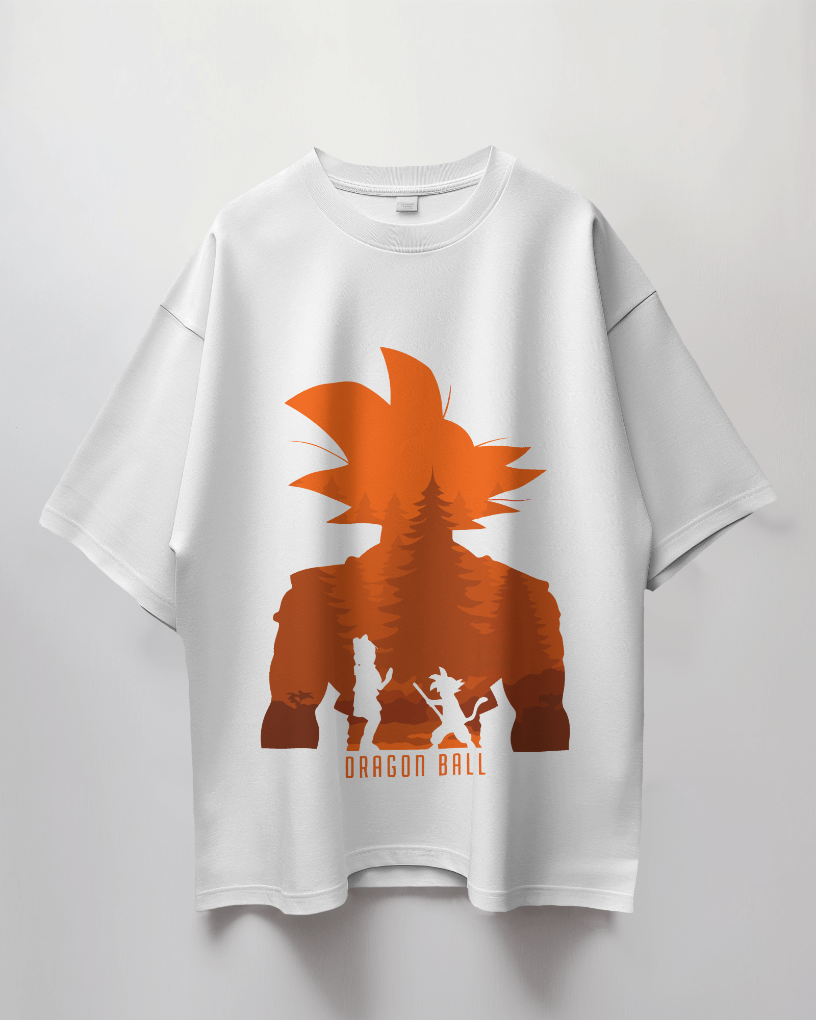 Goku Background Training Oversized T-Shirt