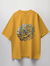 Bitcoin Hand Graphic Print Oversized T-Shirt