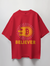 Bitcoin Believer Graphic Print Oversized T-Shirt