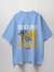 Secure The Crypto Bag Graphic Print Oversized T-Shirt