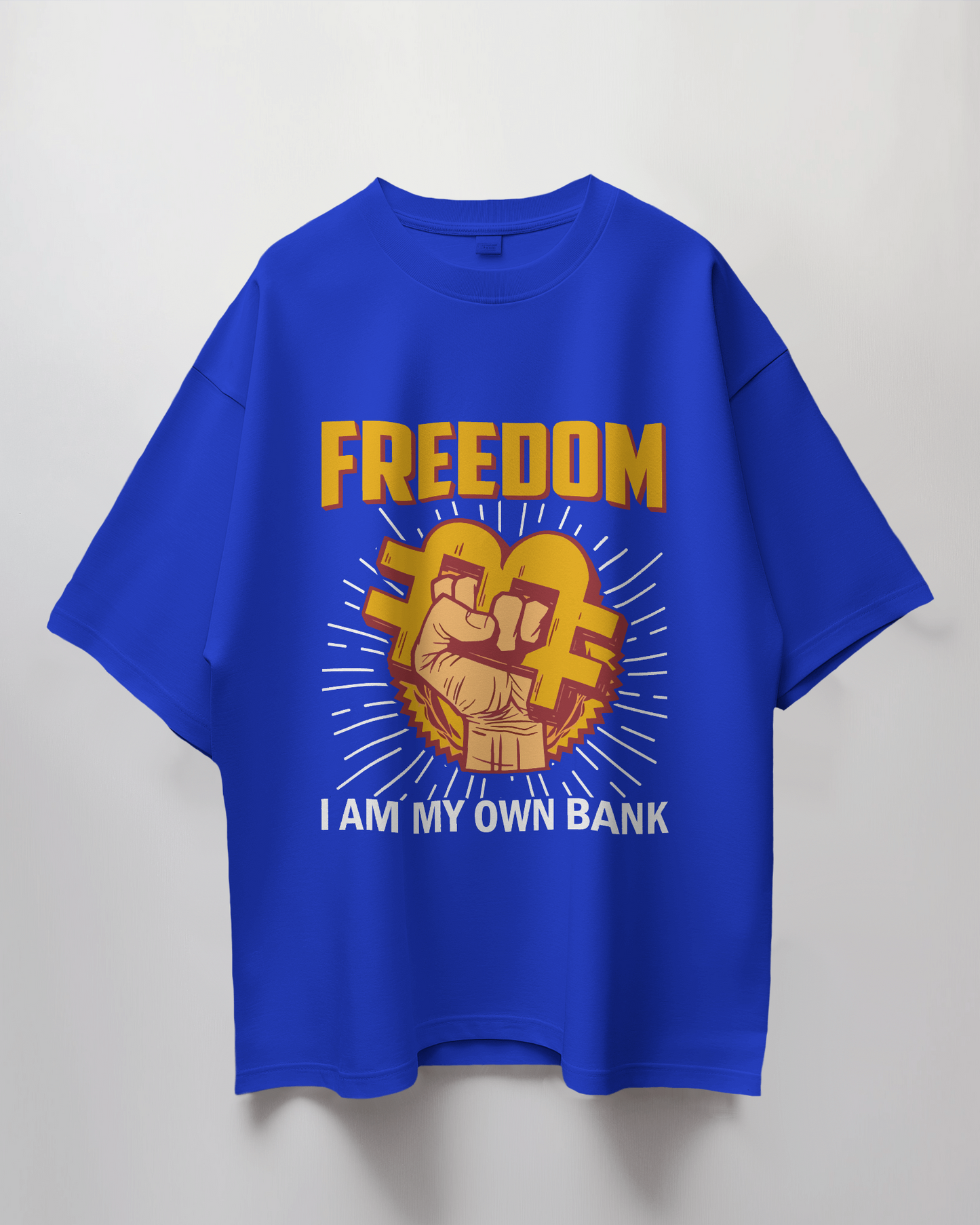 Own Bank Graphic Print Oversized T-Shirt