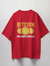 Bitcoin Hundredaire Graphic Print Oversized T-Shirt