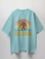 Bitcoin Yeti Graphic Print Oversized T-Shirt