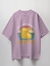Life Is Better With Crypto Graphic Print Oversized T-Shirt