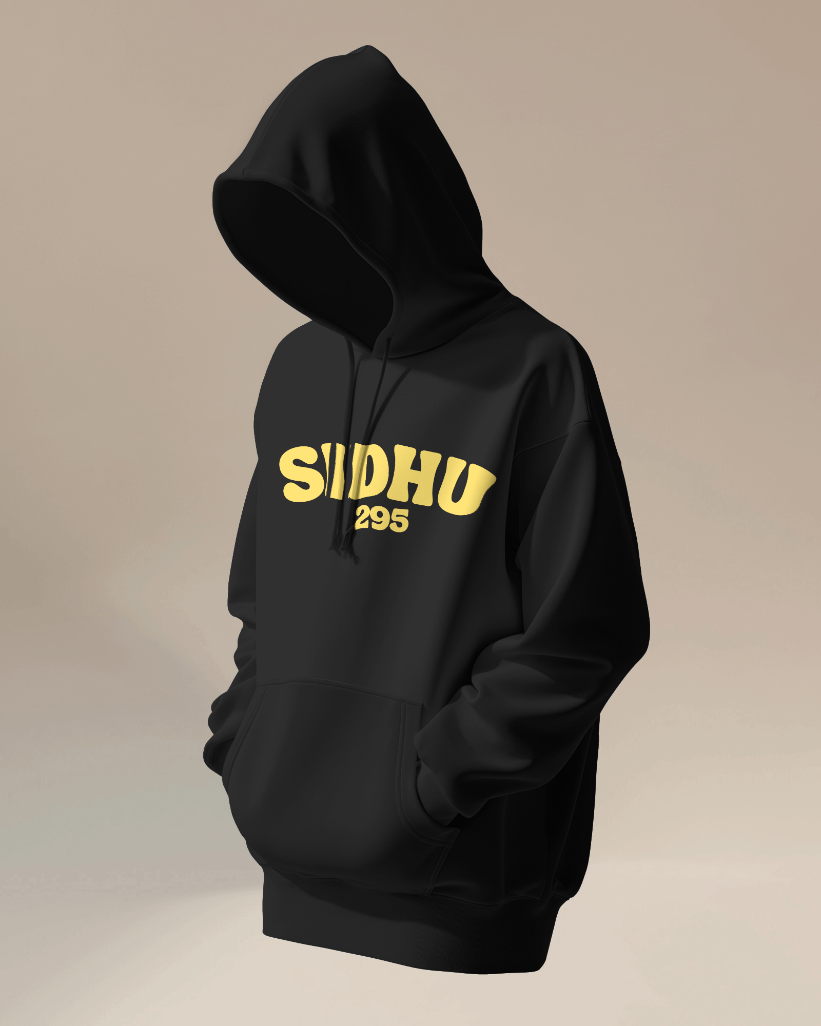 Sidhu Moosewala 295 Oversized Unisex Hoodie