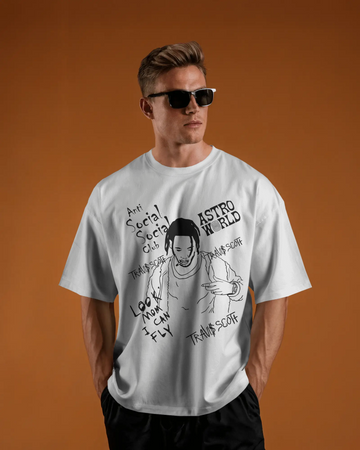 Travis Scott Unisex Oversized Classic T-Shirt
