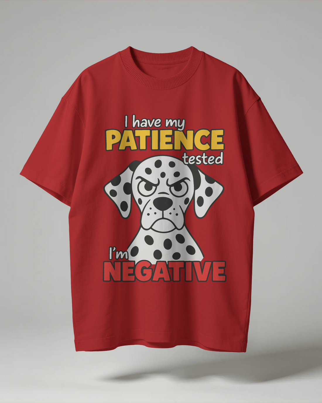 Patience Tested Oversized Tee