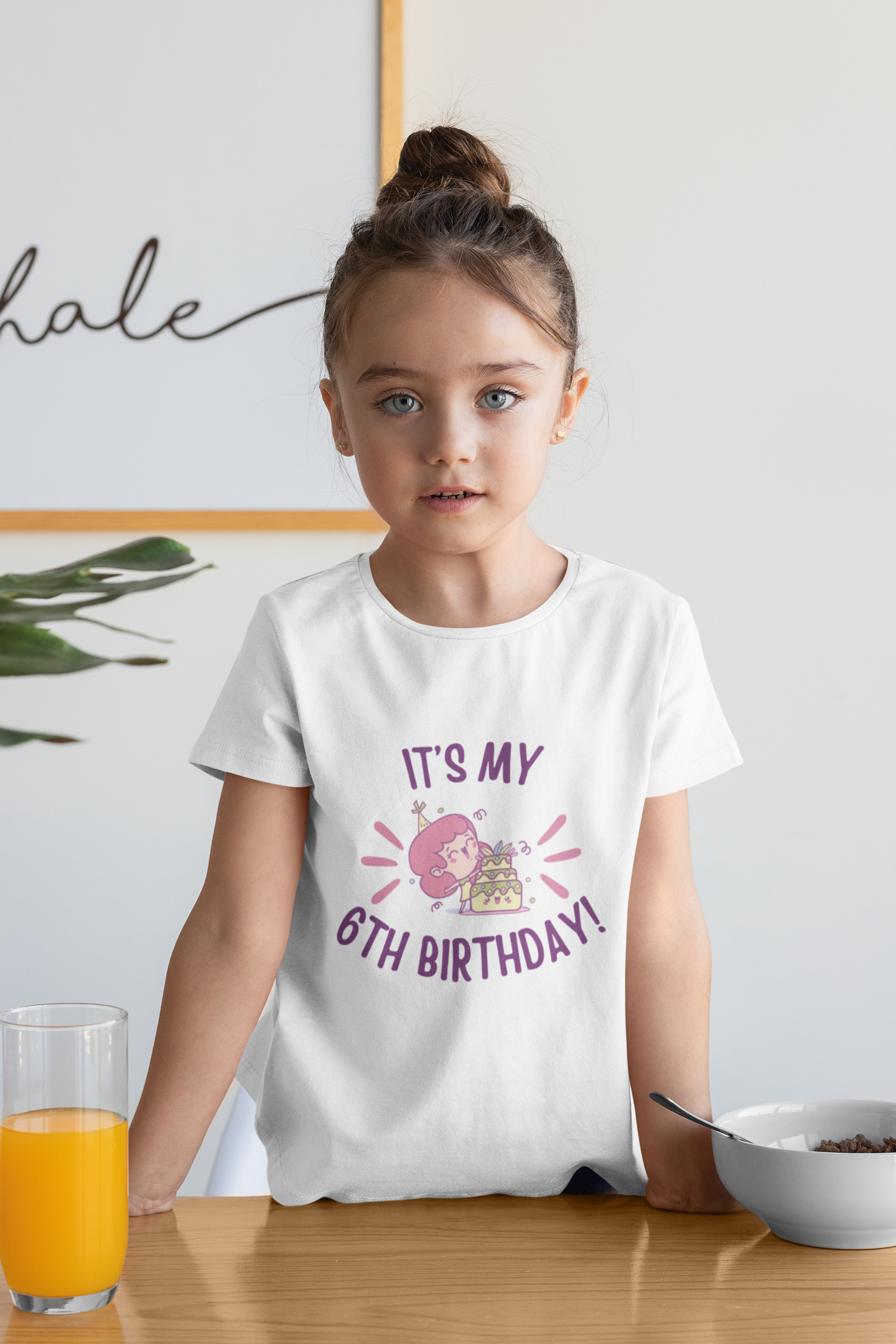 It's My 6th Birthday Custom Kids T-Shirt